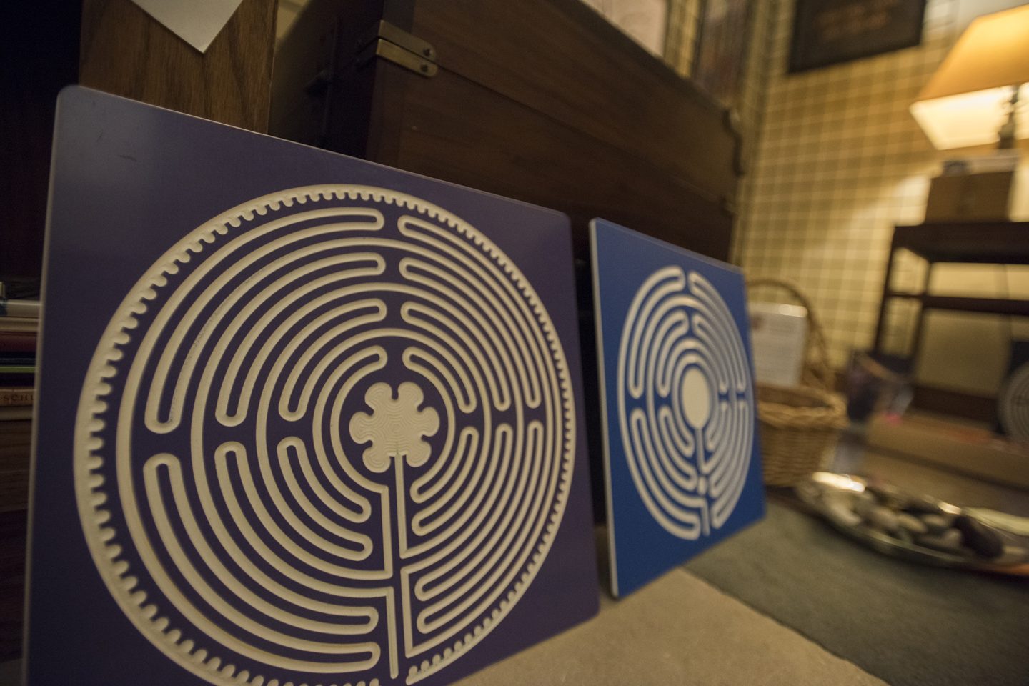 labyrinths in the Cathedral's Center for Prayer and Pilgrimage