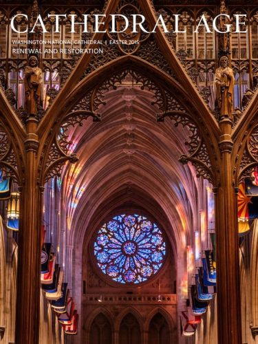 Cover of Cathedral Age Magazine, issue Easter 2015