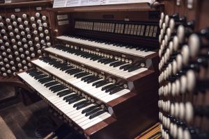 Keyboard of Cathedral Organ