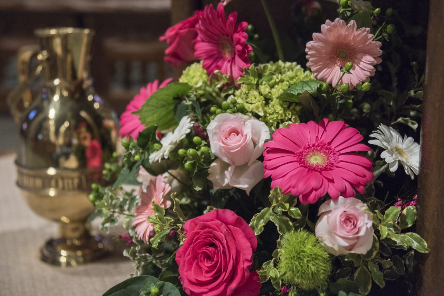 Close-up of Easter flowers